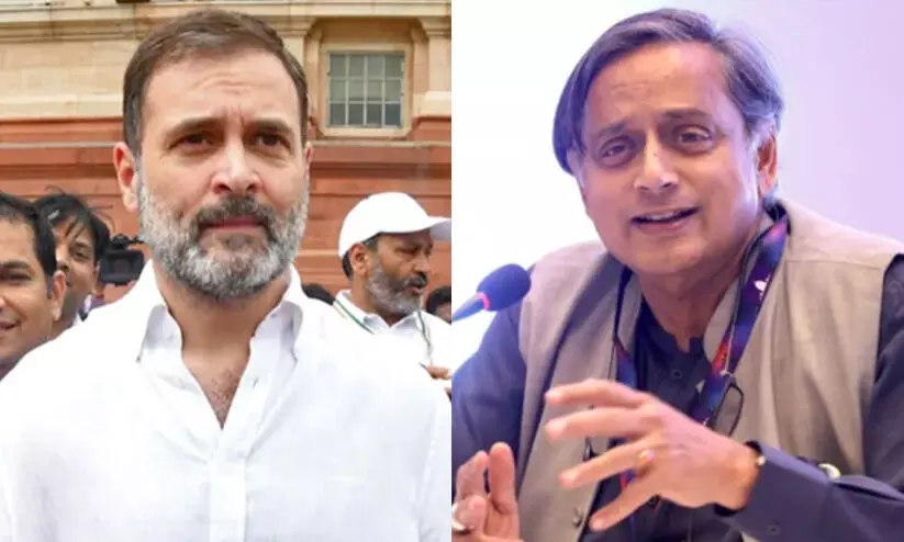 ഇന്ത്യക്കുവേണ്ടി സംസാരിക്കുന്ന സ്വന്തം പാർട്ടിക്കാരെ പോലും രാഹുൽ വെറുക്കുന്നു -തരൂരിന്‍റെ പേര് കോൺഗ്രസ് നിർദേശിക്കാത്തതിൽ ബി.ജെ.പി