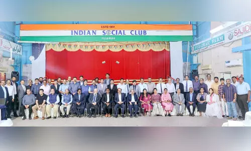 കോ​ൺ​സു​ൽ ജ​ന​റ​ൽ ഫു​ജൈ​റ ഇ​ന്ത്യ​ൻ സോ​ഷ്യ​ൽ ക്ല​ബ് സ​ന്ദ​ർ​ശി​ച്ചു