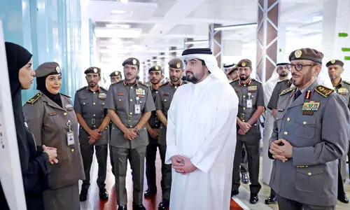 ജി.​ഡി.​ആ​ർ.​എ​ഫ്.​എ മു​ഖ്യ കാ​ര്യാ​ല​യം ശൈ​ഖ്​ അ​ഹ​മ്മ​ദ് സ​ന്ദ​ർ​ശി​ച്ചു