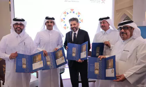 ദാ​റു​ൽ കു​തു​ബ് അ​ൽ ഖ​ത്ത​രി​യ്യ സ്റ്റാ​മ്പ് പു​റ​ത്തി​റ​ക്കി