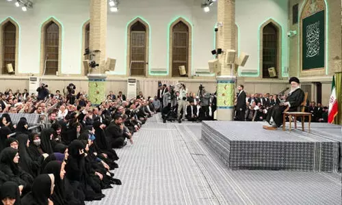 ‘വംശഹത്യയെ പിന്തുണക്കുന്നതിനൊപ്പം സമാധാന സന്ദേശവും നൽകുന്നു’; ട്രംപിനെതിരെ ഇറാൻ നേതാക്കൾ