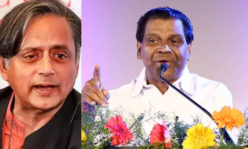 Shashi Tharoor, Thiruvanchoor Radhakrishnan