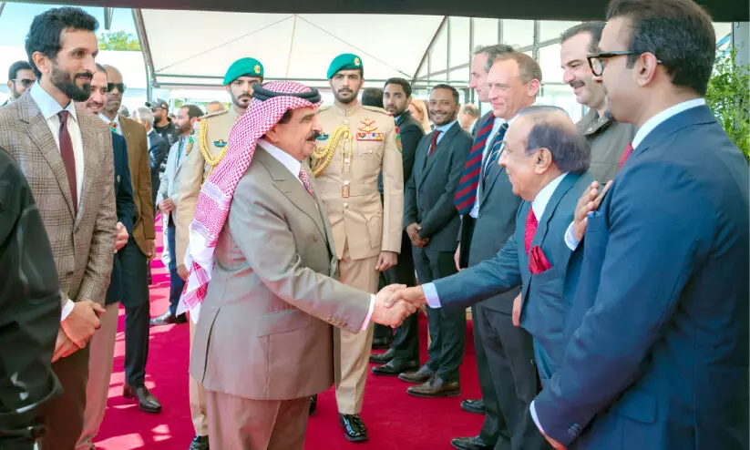 ബ്രിട്ടനിൽ നടന്ന എൻഡ്യൂറൻസ് റേസിൽ പങ്കെടുത്ത് ഹമദ് രാജാവ്