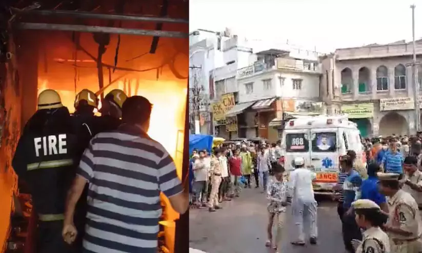 ചാർമിനാറിന് സമീപം തീപിടിത്തം; മരണം 17 ആയി