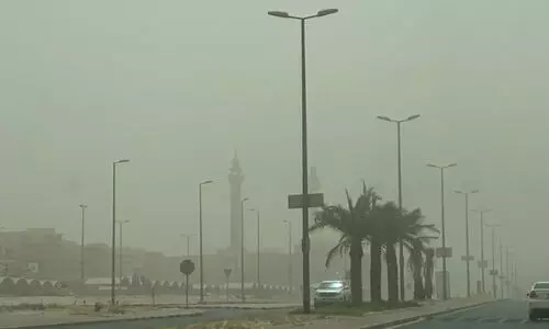 സ​ജീ​വ​മാ​യി പൊ​ടി​ക്കാ​റ്റ്, തു​ട​രും...