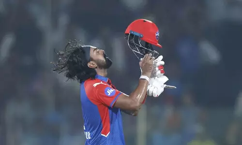 കെ.എൽ.രാഹുലിന് സെഞ്ച്വറി; ഡൽഹിക്കെതിരെ ഗുജറാത്ത് ടൈറ്റൻസിന് 200 റൺസ് വിജയലക്ഷ്യം