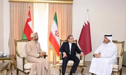 ഇറാൻ-യു.എസ് ആണവ കരാർ: ഇറാൻ, ഒമാൻ, ഖത്തർ വിദേശകാര്യ മന്ത്രിമാർ കൂടിക്കാഴ്ച നടത്തി ഇറാൻ-യു.എസ് ആണവ കരാർ: ഇറാൻ, ഒമാൻ, ഖത്തർ വിദേശകാര്യ മന്ത്രിമാർ കൂടിക്കാഴ്ച നടത്തി
