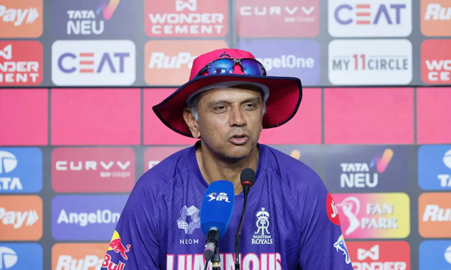 കളിച്ച പത്താം മത്സരത്തിലും രാജസ്ഥാൻ തോറ്റു; അതൃപ്തി പരസ്യമാക്കി ദ്രാവിഡ്