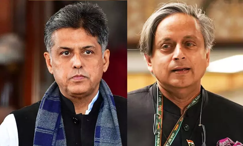 Manish Tiwari, Shashi Tharoor