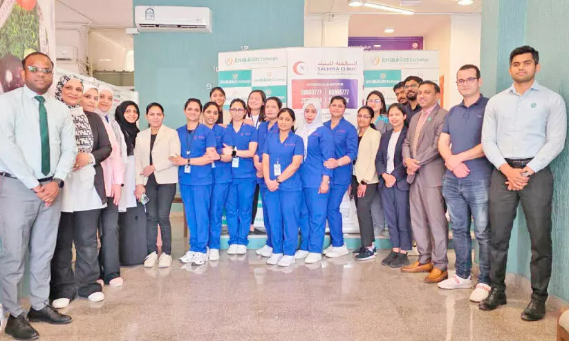 ജോ​യ് ആ​ലു​ക്കാ​സ് എ​ക്സ്ചേ​ഞ്ച് ന​ഴ്സ​സ് ദി​നാ​ഘോ​ഷം