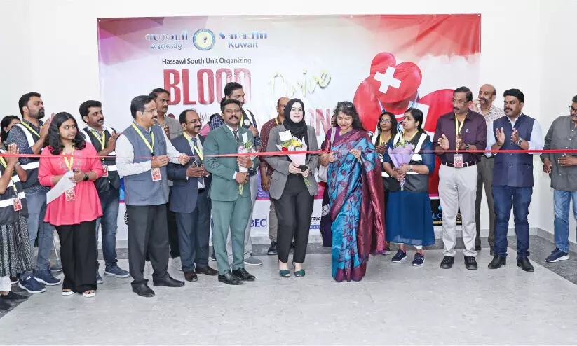 സാ​ര​ഥി കു​വൈ​ത്ത് ര​ക്ത​ദാ​ന ക്യാ​മ്പ് സം​ഘ​ടി​പ്പി​ച്ചു