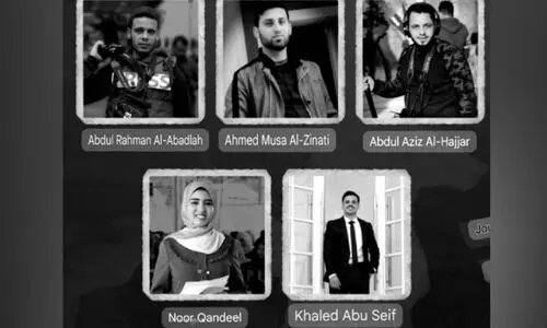 മാധ്യമപ്രവർത്തകരുടെ ശവക്കുഴിയാകുന്ന ഫലസ്തീൻ; ഇസ്രായേൽ ആക്രമണത്തിൽ ഇന്നലെ മാത്രം കൊല്ലപ്പെട്ടത് അഞ്ച് മാധ്യമപ്രവർത്തകർ