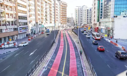 ദു​ബൈ റോ​ഡി​ൽ കൂ​ടു​ത​ൽ ബ​സ്, ടാ​ക്സി പാ​ത​ക​ൾ വ​രു​ന്നു