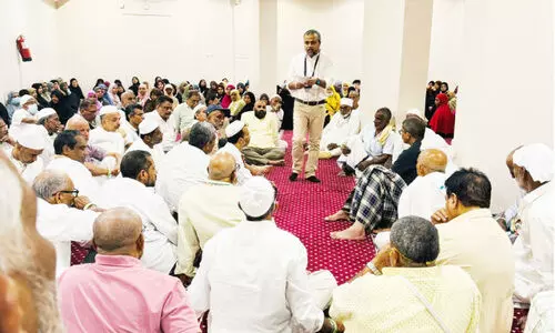 health awareness class for hajj pilgrims