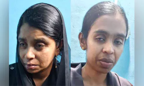 വീ​ട്ട​മ്മ​യു​ടെ മ​ര​ണം കൊ​ല​പാ​ത​കം; മ​രു​മ​ക​ളും സ​ഹോ​ദ​രി​യും പി​ടി​യി​ൽ