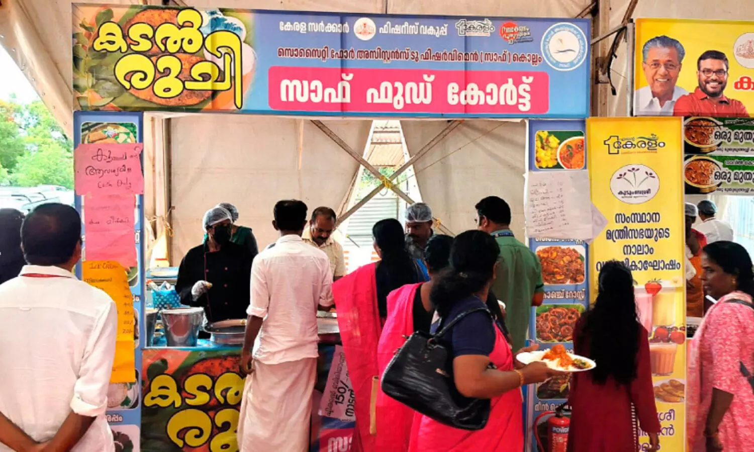 നാവിൽ കൊതിയുണർത്തി സാഫിന്‍റെ ഫുഡ്​ സ്റ്റാൾ