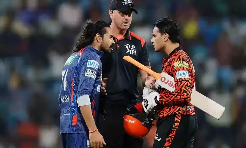 ദിഗ്‍വേഷിന്‍റെ ‘നോട്ട്ബുക്ക്’ ആഘോഷത്തിന് പണി കിട്ടി! സസ്പെൻഷനും പിഴയും, അഭിഷേകിനെതിരെയും നടപടി