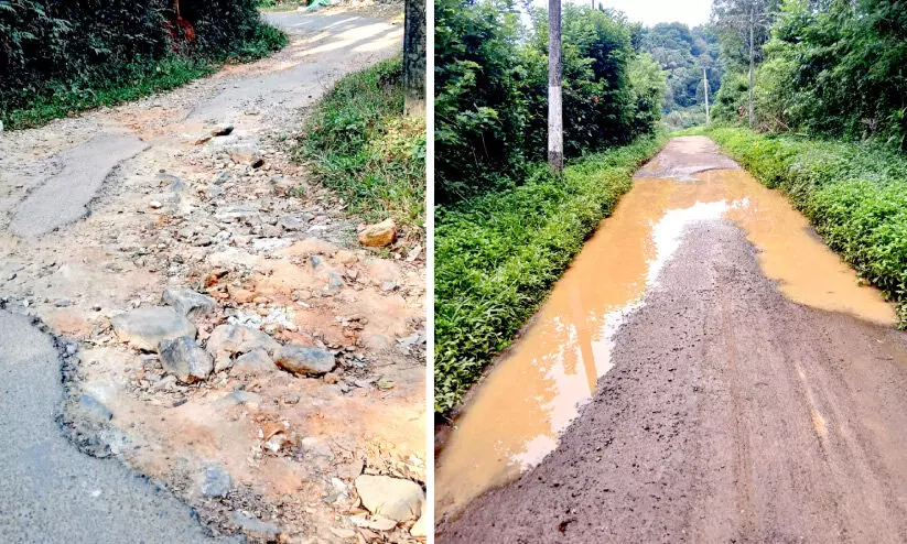 ഗ്രാമീണ റോഡുകൾ നന്നാക്കാൻ നടപടിയില്ല; പ്രവൃത്തികൾ ഒച്ചിഴയും വേഗത്തിൽ