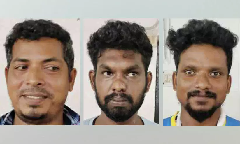 കടം നല്കിയ പണം തിരികെ ചോദിച്ച വയോധികനെ വെട്ടിയ കേസിൽ മൂന്നുപേർ പിടിയില് കടം നല്കിയ പണം തിരികെ ചോദിച്ച വയോധികനെ വെട്ടിയ കേസിൽ മൂന്നുപേർ പിടിയില്