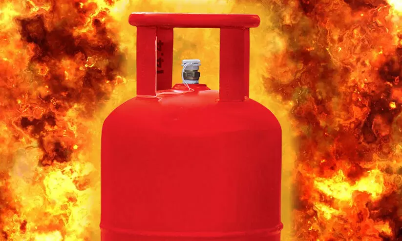 gas cylinder explosion