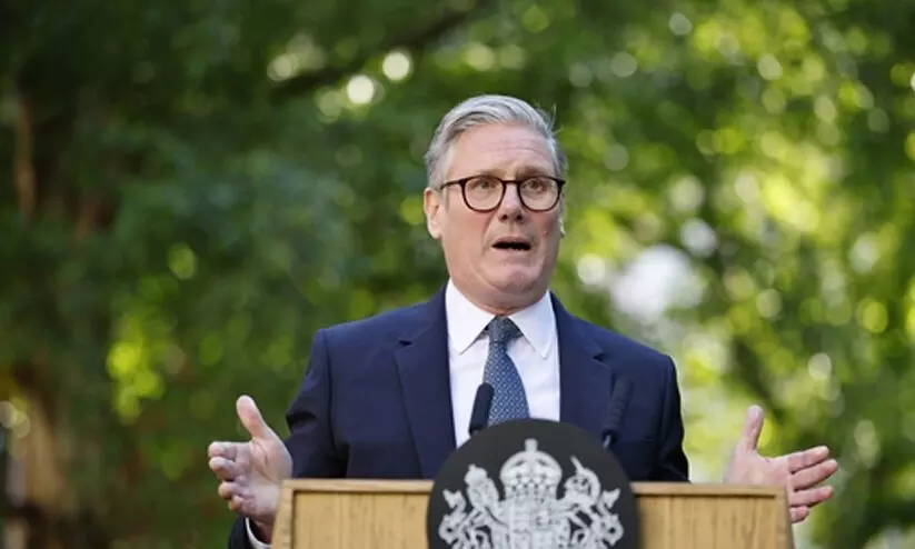 ഇസ്രായേലിന് താക്കീതുമായി യു.കെ, വ്യാപാര ചർച്ചകൾ നിർത്തി; മനുഷ്യാവകാശങ്ങൾ ലംഘിക്കുന്നവർക്കെതിരെ നടപടിയെടുക്കും ഇസ്രായേലിന് താക്കീതുമായി യു.കെ, വ്യാപാര ചർച്ചകൾ നിർത്തി; മനുഷ്യാവകാശങ്ങൾ ലംഘിക്കുന്നവർക്കെതിരെ നടപടിയെടുക്കും