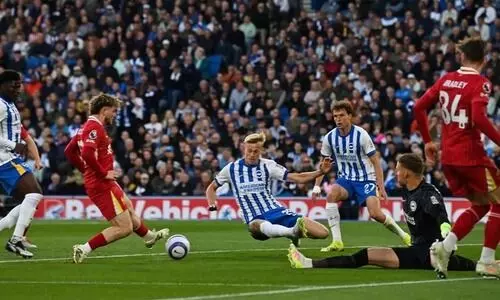 ചാമ്പ്യന്മാർക്ക് ബ്രൈറ്റൺ ഷോക്ക്! രണ്ടു തവണ ലീഡെടുത്തിട്ടും ലിവർപൂളിന് തോൽവി