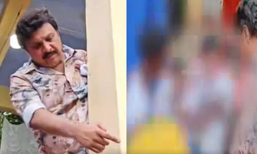 ഉടമയുടെ ലൈസൻസ് അങ്ങ് റദ്ദാക്കിയേക്ക്, കൊച്ചുപിള്ളേരാ, വീണ് മരിച്ചാൽ നമ്മൾ തന്നെ കാണണം; നാലുപേരടങ്ങുന്ന കുട്ടിസംഘം സ്കൂട്ടറുമായി ചെന്നുപെട്ടത് മന്ത്രിയുടെ മുൻപിൽ