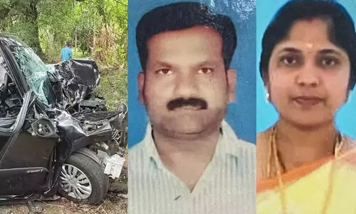 തിരുപ്പൂരില്‍ വാഹനാപകടത്തിൽ മലയാളി കുടുംബത്തിലെ മൂന്നുപേര്‍ മരിച്ചു