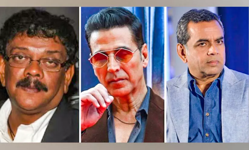 പ്രിയന്റെ ‘ഹേര ഫേരി 3’യിൽനിന്ന് മുങ്ങി പരേഷ് റാവൽ; നോട്ടീസയച്ച് അക്ഷയ്