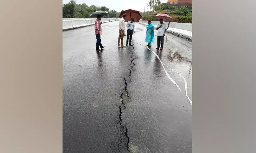 ദേ​ശീ​യ​പാ​ത മഴക്കെടുതി; മറനീക്കി ആശങ്ക