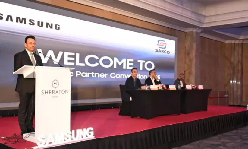 സാം​സ​ങ് ഇ​ല​ക്ട്രോ​ണി​ക്‌​സി​ന്റെ അം​ഗീ​കൃ​ത വി​ത​ര​ണ​ക്കാ​രാ​യി സാ​ർ​ക്കോ