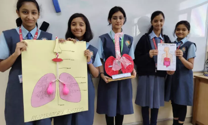 സ​യ​ൻ​സ്- ക​മ്പ്യൂ​ട്ട​ർ സ​യ​ൻ​സ് വാ​രാ​ഘോ​ക്ഷം സം​ഘ​ടി​പ്പി​ച്ച് ന്യൂ ​മി​ല്ലേ​നി​യം സ്കൂ​ൾ