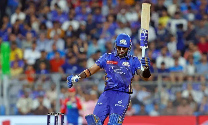 സൂര്യകുമാറിന് അർധ സെഞ്ചറി; മുംബൈക്കെതിരെ ക്യാപിറ്റൽസിന് 181 റൺസ് വിജയലക്ഷ്യം