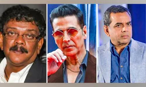 പ്രിയന്റെ ‘ഹേര ഫേരി 3’യിൽനിന്ന് മുങ്ങി പരേഷ് റാവൽ; നോട്ടീസയച്ച് അക്ഷയ്