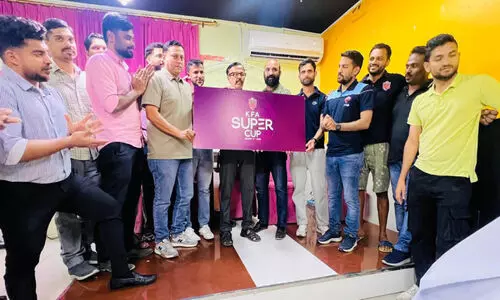 കെ.​എ​ഫ്.​എ സൂ​പ്പ​ർ ക​പ്പ് ലോ​ഗോ പ്ര​കാ​ശ​നം ചയ്തു