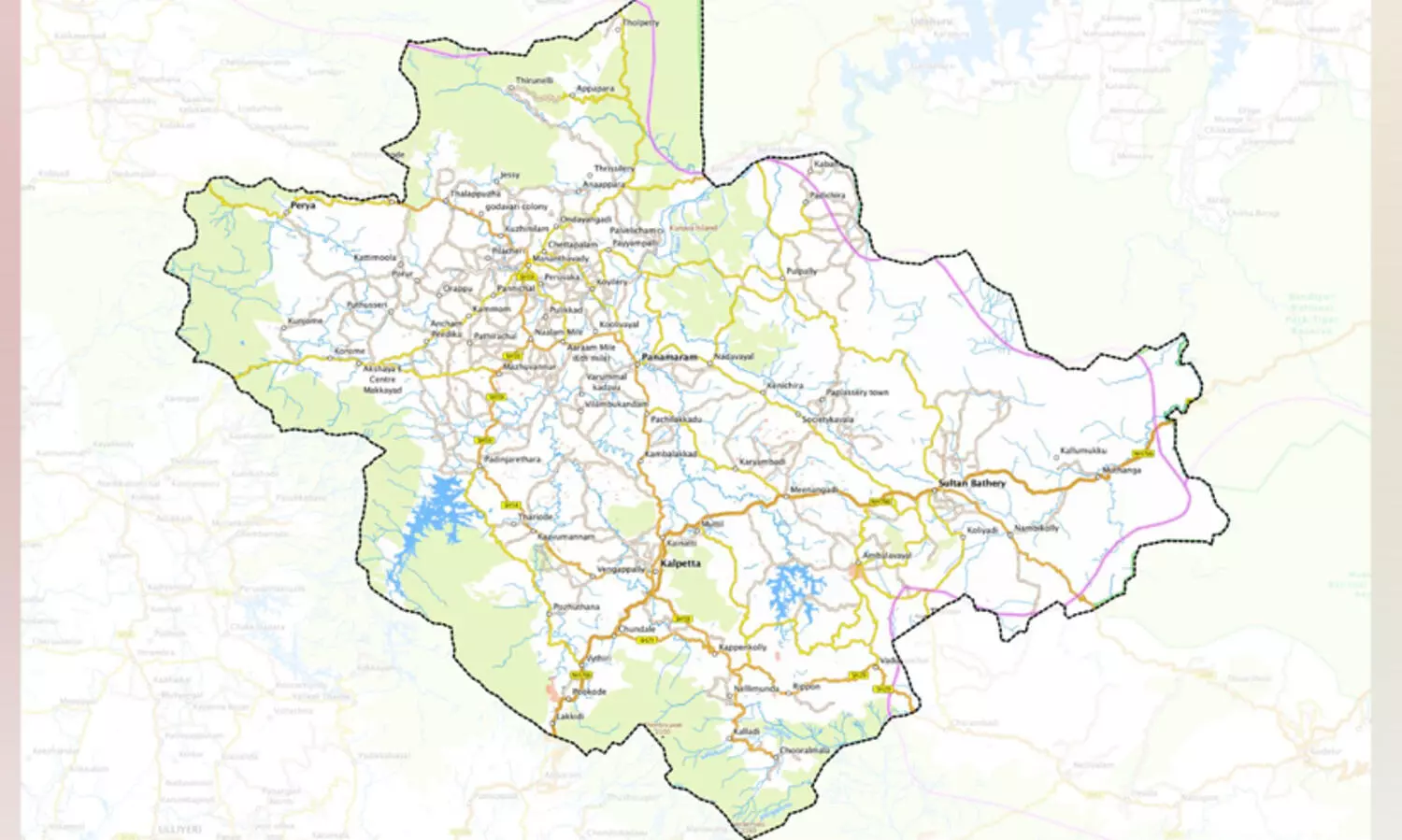 പു​ന​ർ​നി​ർ​ണ​യം: വ​യ​നാ​ട്ടി​ൽ പു​തി​യ 38 പ​ഞ്ചാ​യ​ത്ത് വാ​ർ​ഡു​ക​ൾ; പ​ഞ്ചാ​യ​ത്തു​ക​ളി​ലെ 412 വാ​ർ​ഡു​ക​ൾ 450 ആ​യി വ​ർ​ധി​ക്കും