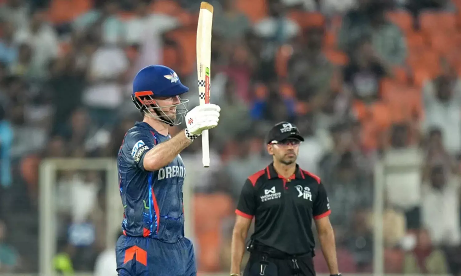 64 പന്തിൽ 117, മിന്നിച്ച് മാർഷ്; ഗുജറാത്തിനെതിരെ ലഖ്നോവിന് കൂറ്റൻ സ്കോർ