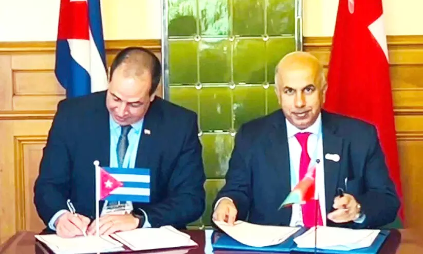 ആ​രോ​ഗ്യമേ​ഖ​ല​യി​ൽ സ​ഹ​ക​ര​ണ​ത്തി​ന് ഒ​മാ​നും ക്യൂ​ബ​യും