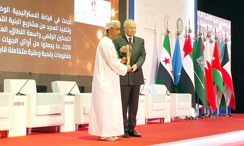 റോ​യ​ൽ ഒ​മാ​ൻ പൊ​ലീ​സി​ന് ഗ​വ​ൺ​മെ​ന്റ് ഇ​ന്ന​വേ​ഷ​ൻ അ​വാ​ർ​ഡ്