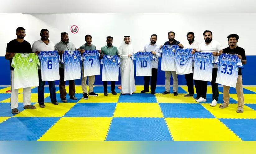 kmcc beypore mandalam football jersey released