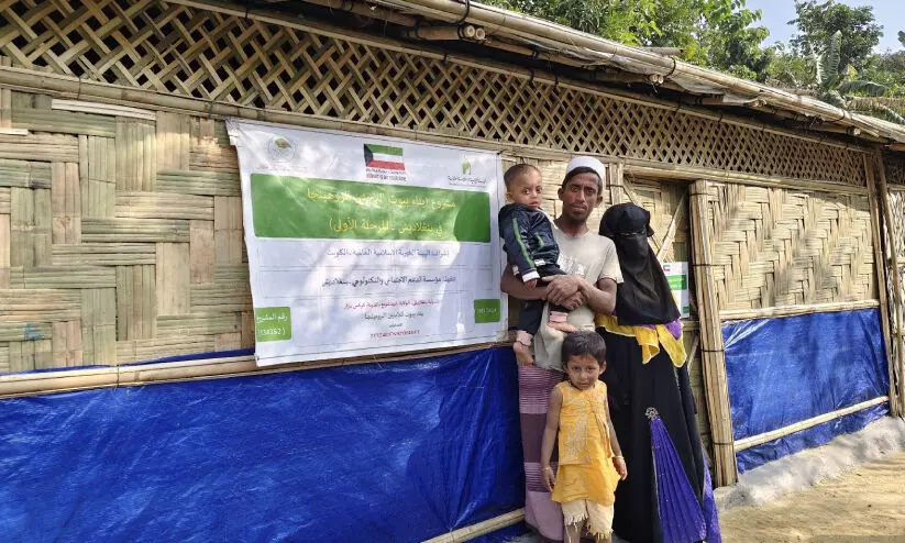 IICO provides shelter for Rohingya refugees IICO provides shelter for Rohingya refugees