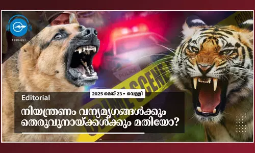 നിയന്ത്രണം വന്യമൃഗങ്ങൾക്കും തെരുവുനായ്ക്കൾക്കും മതിയോ?
