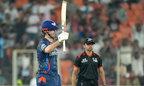 64 പന്തിൽ 117, മിന്നിച്ച് മാർഷ്; ഗുജറാത്തിനെതിരെ ലഖ്നോവിന് കൂറ്റൻ സ്കോർ