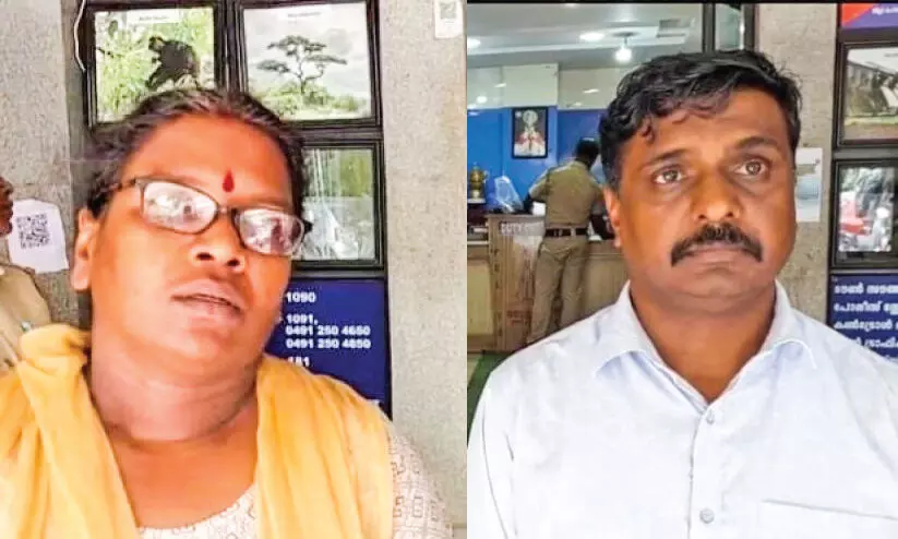 പൊലീസ് ചമഞ്ഞ് അഞ്ചു ലക്ഷം തട്ടി; യുവാവും യുവതിയും പിടിയിൽ