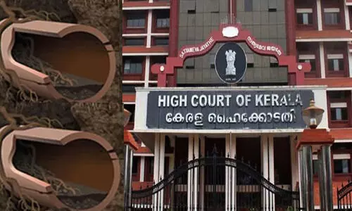 ഹൈകോടതിക്ക് സമീപം കനാലിൽ മണ്ണ് മാറ്റിയപ്പോൾ കണ്ടെത്തിയ രണ്ട് പൈപ്പുകൾ ആരുടേത്?