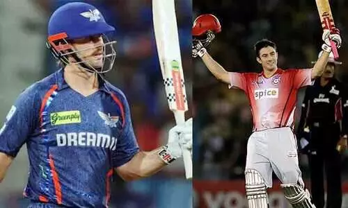 മാർഷുമാരുടെ ബ്രോമൻസ്; ഐ.പി.എല്ലിൽ അപൂർവ നേട്ടവുമായി മിച്ചൽ മാർഷും ഷോൺ മാർഷും