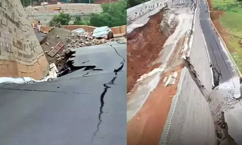 കൂരിയാട്​ കേടുപാടില്ലാത്ത ഭാഗത്തെ സർവീസ്​ റോഡ്​ തുറന്നുകൊടുക്കാൻ ആലോചന