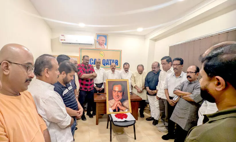 ഇ​ൻ​കാ​സ് ഖ​ത്ത​ര്‍ രാ​ജീ​വ് ഗാ​ന്ധി അ​നു​സ്മ​ര​ണം