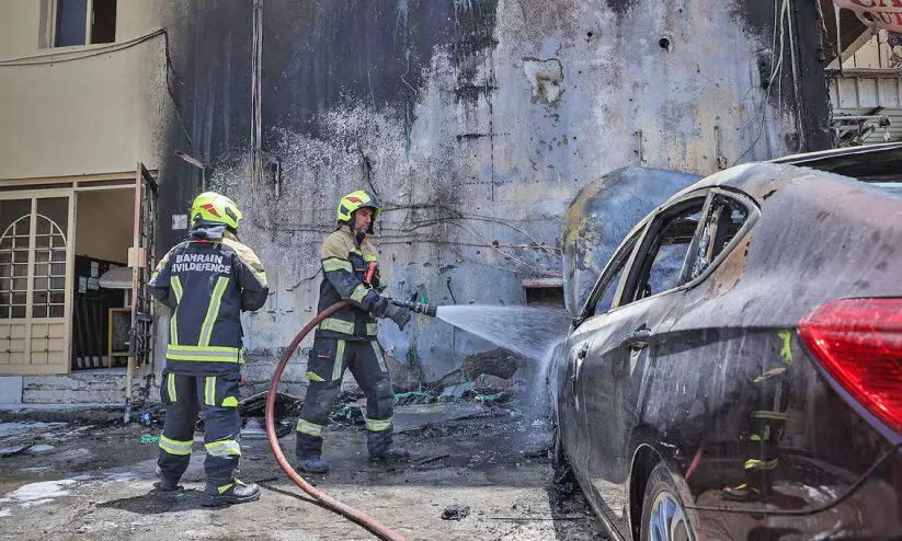 താ​മ​സ കെ​ട്ടി​ട​ത്തി​ൽ തീ​പി​ടി​ത്തം; നാ​ലു​പേ​രെ ര​ക്ഷ​പ്പെ​ടു​ത്തി