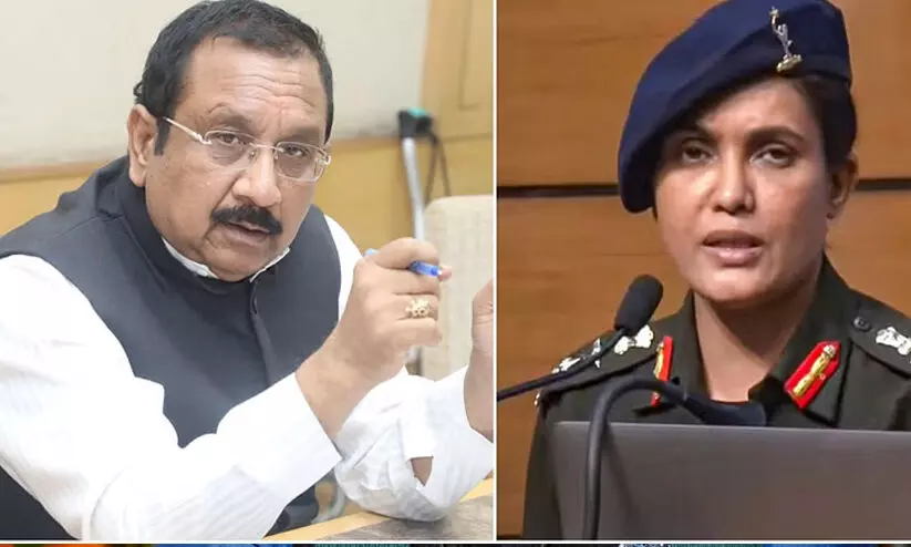 സോഫിയ ഖുറേഷിക്കെതിരായ ബി.ജെ.പി മന്ത്രിയുടെ പരാമർശം; പ്രത്യേക സംഘം അന്വേഷണം തുടങ്ങി സോഫിയ ഖുറേഷിക്കെതിരായ ബി.ജെ.പി മന്ത്രിയുടെ പരാമർശം; പ്രത്യേക സംഘം അന്വേഷണം തുടങ്ങി